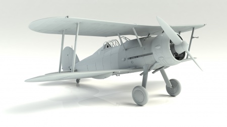 32040 Gloster Gladiator Mk.I, Британский истребитель IIМВ ICM