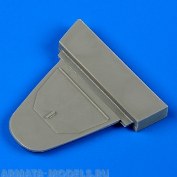 QB48632  Messerschmitt Bf 109G Cockpits Rear Bulkhead Closed 1/48