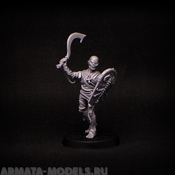BV-mum Игровая миниатюра  walking armed mummy ходячая вооруженная мумия