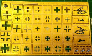 035241 Кресты на бронетехнику 1:35