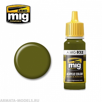 AMIG0932 Ammo Mig Акриловая краска RUSSIAN BASE 17 мл