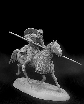 CHM-54355. Римский кавалерист, 1-2 века н.э. 54 мм. Материал - смола.