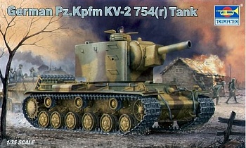 00367 Танк  Pz.Kpfw KV-2 754 ( r ) 