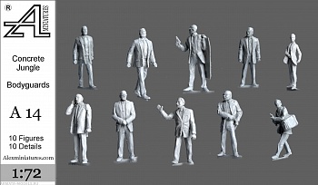 А14 Бетонные джунгли. Телохранители, 1:72