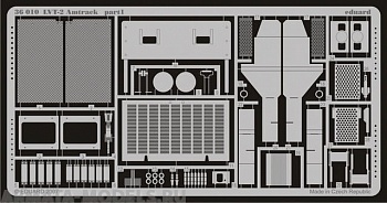 36010  Фототравление LVT-2 Amtrack for Italeri kit