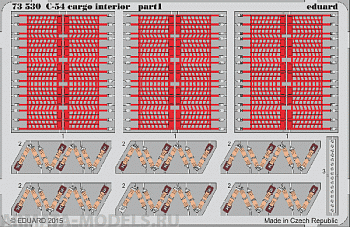 73530ED  C-54 cargo interior 1/72