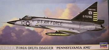 00891 Самолет F-102A DELTA DAGGER (PENNSYLVANIA ANG)