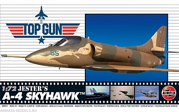 A00501 Сборная модель самолета Top Gun Jesters A-4 Skyhawk